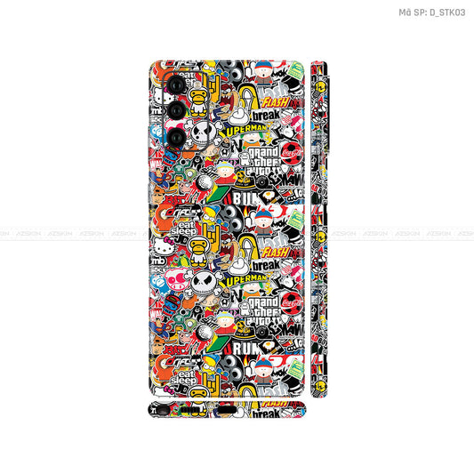 Dán Skin Galaxy Note 20 Series Hình Sticker | D_STK03