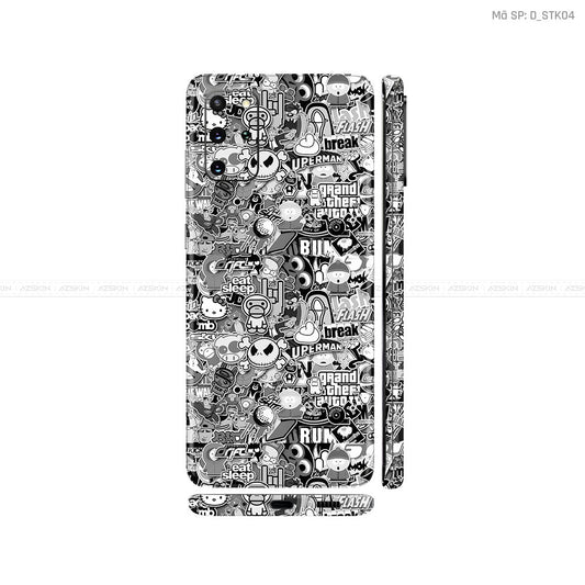 Dán Skin Galaxy S20 Series Hình Sticker | D_STK04