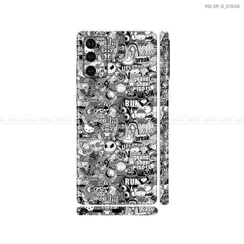 Dán Skin Galaxy Note 20 Series Hình Sticker | D_STK04