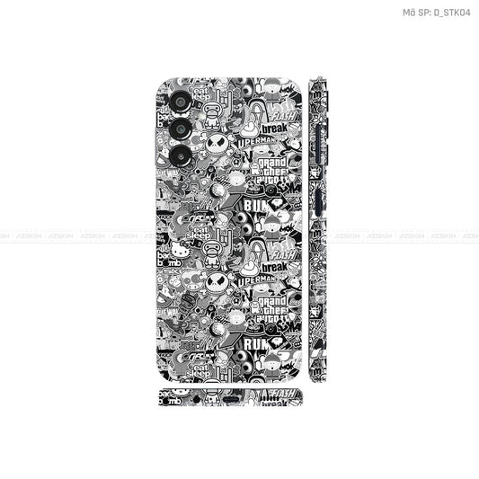 Dán Skin Samsung A Series Hình Sticker | D_STK04
