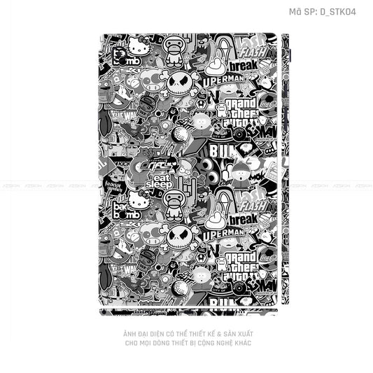 Dán Skin Galaxy Tab A Series Hình Sticker | D_STK04