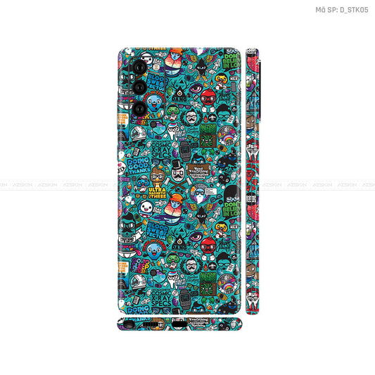 Dán Skin Galaxy Note 20 Series Hình Sticker | D_STK05