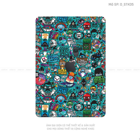 Dán Skin IPad Gen Series Hình Sticker | D_STK05