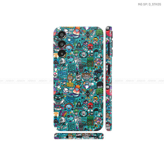 Dán Skin Samsung A Series Hình Sticker | D_STK05