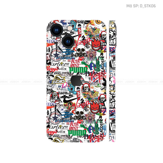 Dán Skin IPhone 15 Series Hình Sticker | STK06