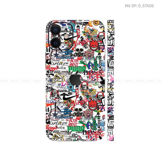 Dán Skin IPhone 12 Series Hình Sticker | D_STK06