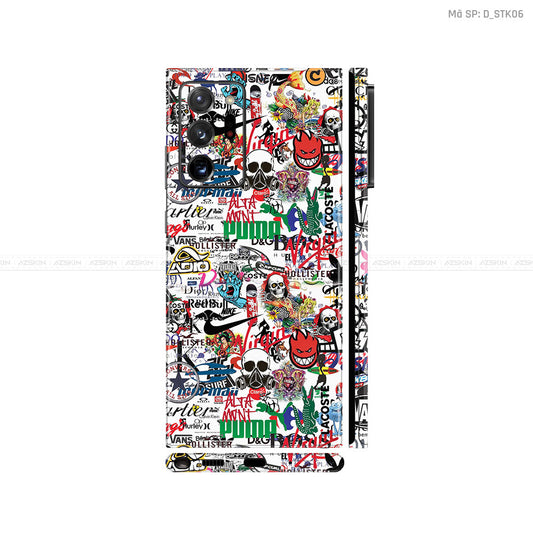 Dán Skin Galaxy Note 20 Series Hình Sticker | D_STK06