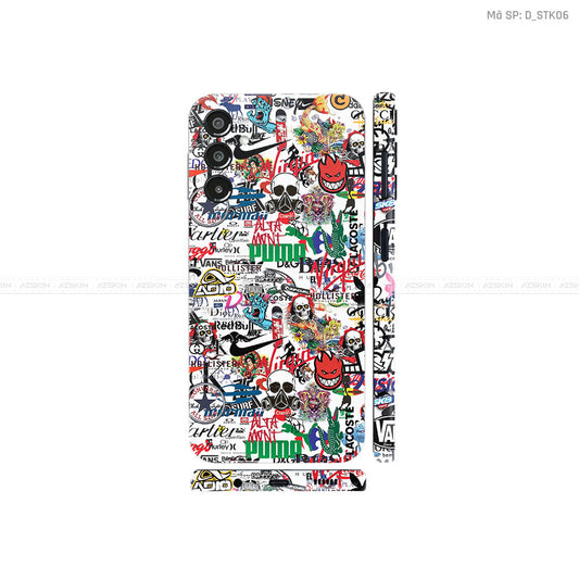 Dán Skin Samsung A Series Hình Sticker | D_STK06