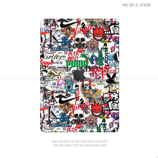 Dán Skin IPad Gen Series Hình Sticker | D_STK06