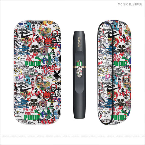 Dán Skin IQOS Hình Sticker | D_STK06