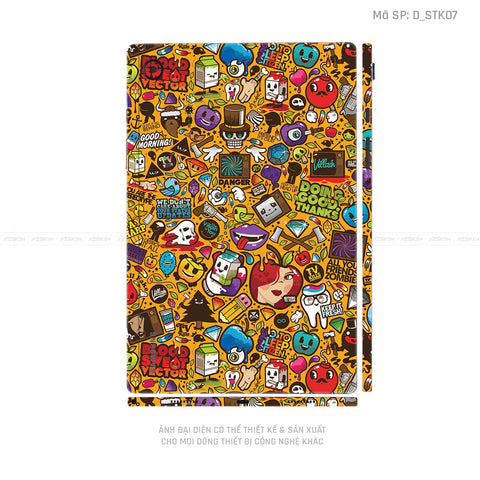 Dán Skin Galaxy Tab A Series Hình Sticker | D_STK07