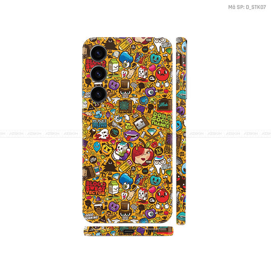 Dán Skin Galaxy S23 Series Hình Sticker | D_STK07
