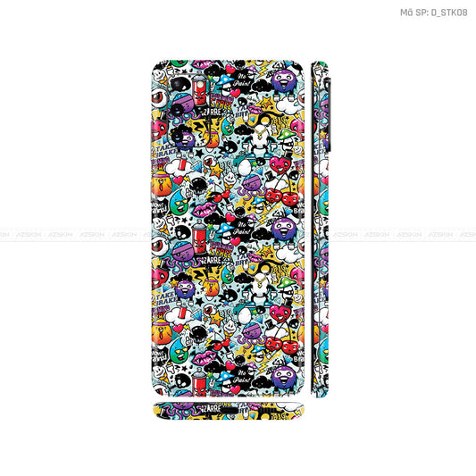 Dán Skin Galaxy S20 Series Hình Sticker | D_STK08