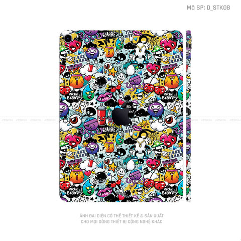 Dán Skin IPad Pro Series Hình Sticker | D_STK08