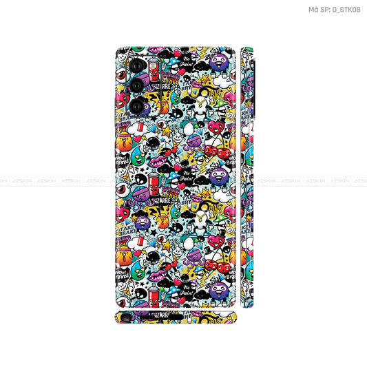 Dán Skin Galaxy Note 20 Series Hình Sticker | D_STK08