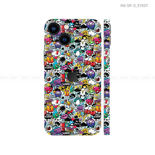 Dán Skin IPhone 15 Series Hình Sticker | STK08