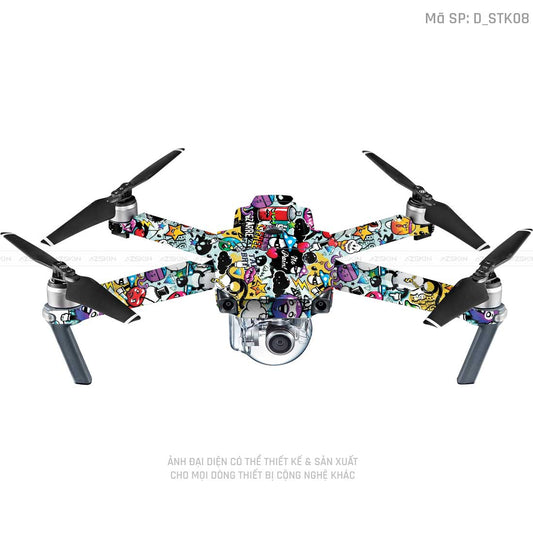 Dán Skin Flycam Hình Sticker | D_STK08