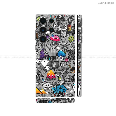 Dán Skin Samsung Galaxy S25 Series Chủ Đề Sticker | D_STK09