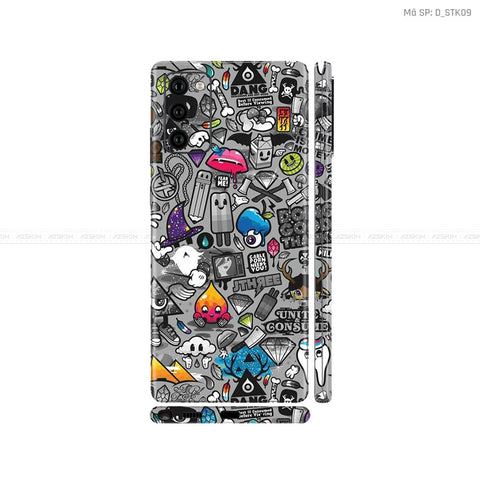 Dán Skin Galaxy Note 20 Series Hình Sticker | D_STK09