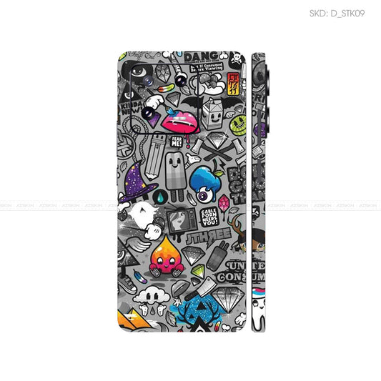 Dán Skin Điện Thoại Xiaomi 14 Series Hình Sticker | D_STK09