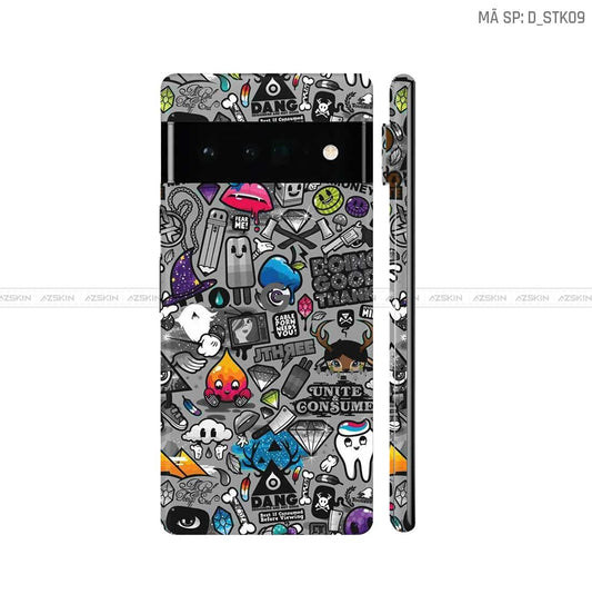 Dán Skin Google Pixel 6 Series Hình Sticker | D_STK09