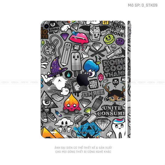 Dán Skin IPad Mini Series Hình Sticker | D_STK09