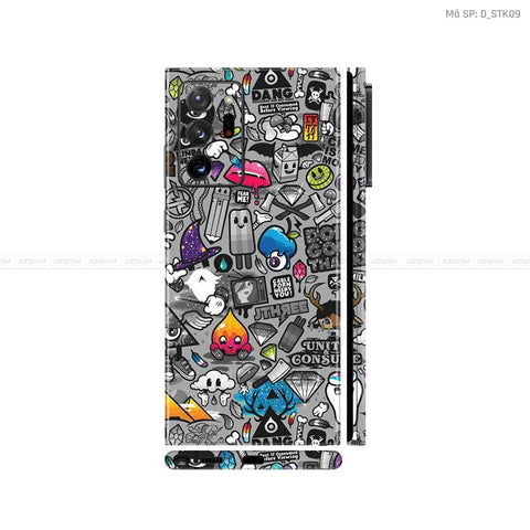 Dán Skin Galaxy Note 20 Series Hình Sticker | D_STK09