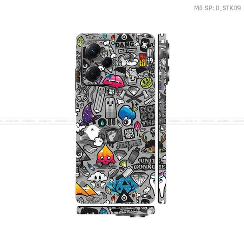 Dán Skin POCO Series Hình Sticker | D_STK09