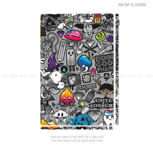 Dán Skin Galaxy Tab A Series Hình Sticker | D_STK09