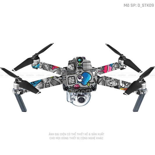 Dán Skin Flycam Hình Sticker | D_STK09