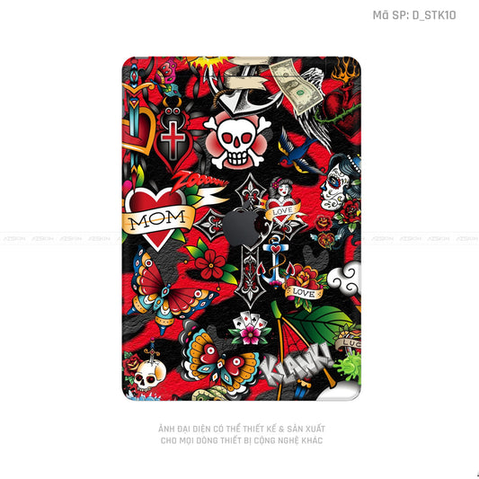 Dán Skin IPad Gen Series Hình Sticker | D_STK10