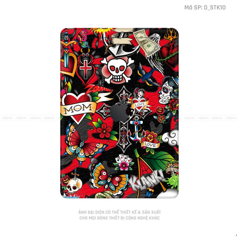 Dán Skin IPad Gen Series Hình Sticker | D_STK10