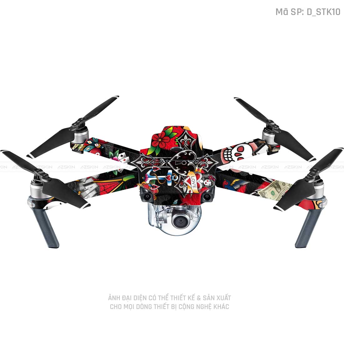 Dán Skin Flycam Hình Sticker | D_STK10