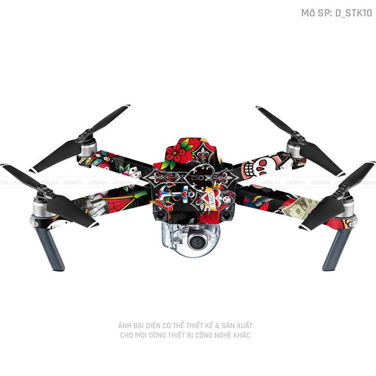 Dán Skin Flycam Hình Sticker | D_STK10
