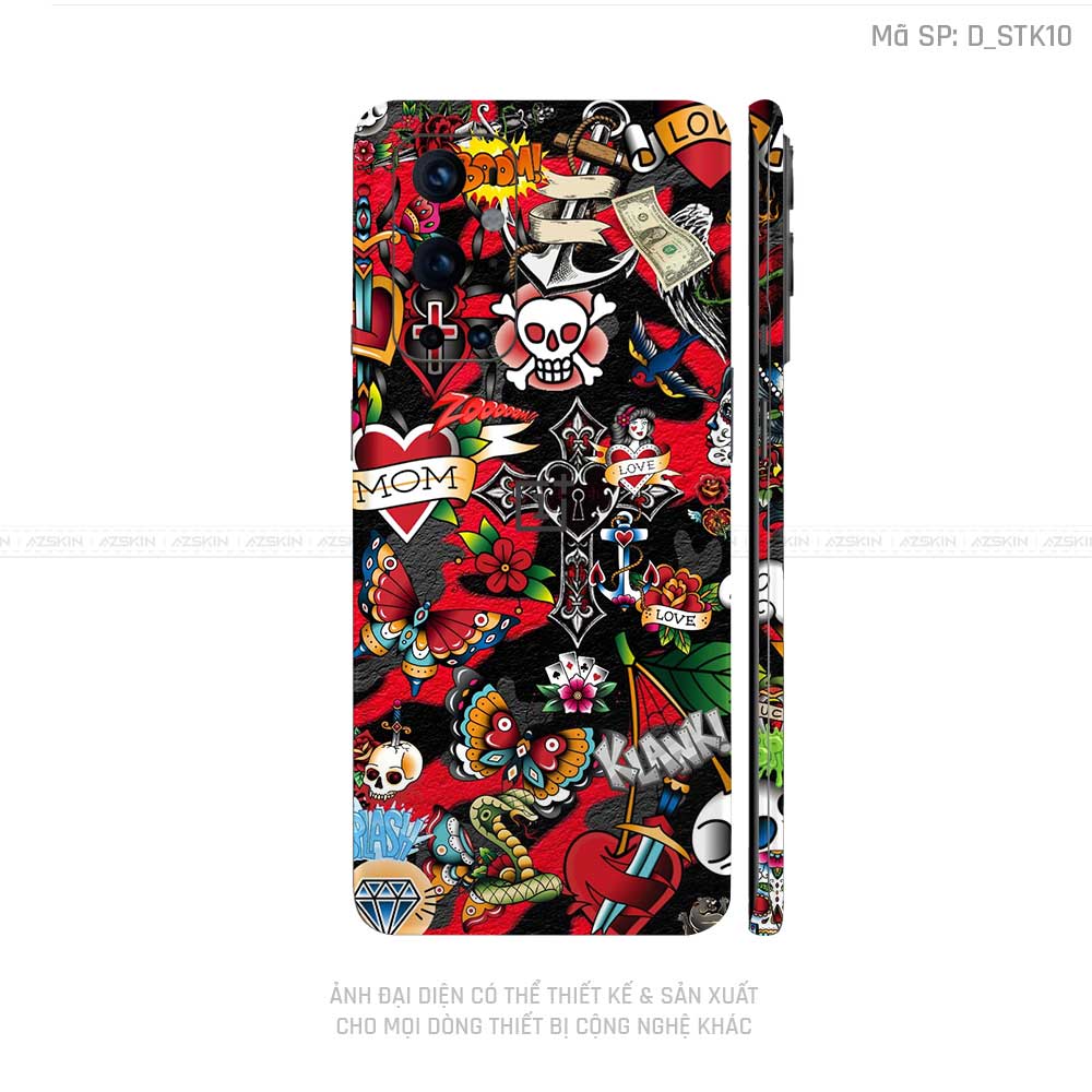 Dán Skin Oneplus 8/9 Series Hình Sticker | D_STK10