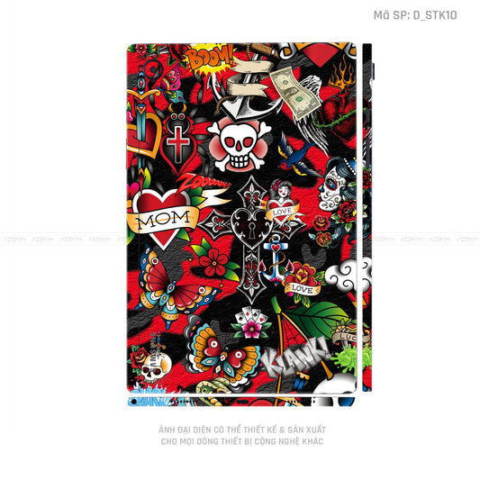 Dán Skin Galaxy Tab A Series Hình Sticker | D_STK10