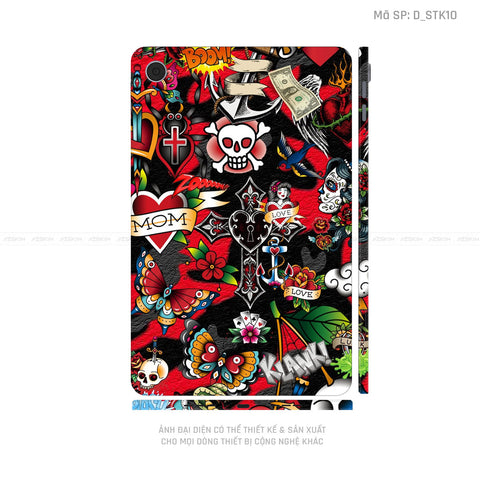 Dán Skin Máy Tính Bảng Oppo Pad Series Hình Sticker | D_STK10