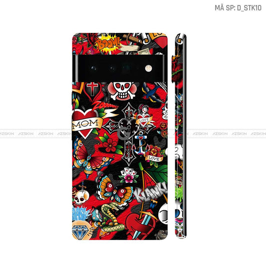 Dán Skin Google Pixel 6 Series Hình Sticker | D_STK10