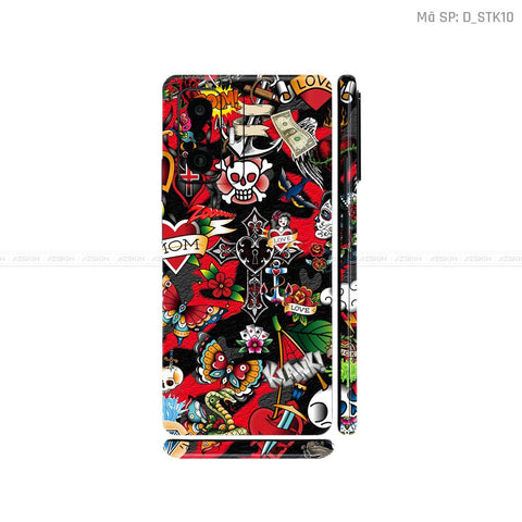 Dán Skin Xiaomi 11 Series Hình Sticker | D_STK10