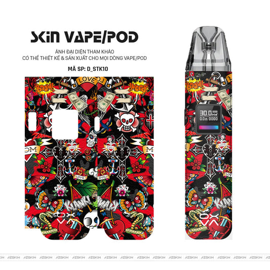 Dán Skin Pod Hình Sticker | D_STK10