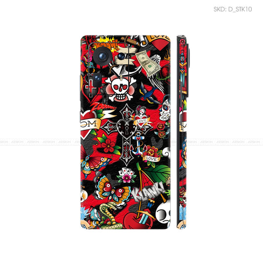Dán Skin Điện Thoại Xiaomi Mi Mix Series Hình Sticker | D_STK10