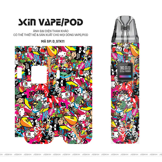 Dán Skin Pod Hình Sticker | D_STK11