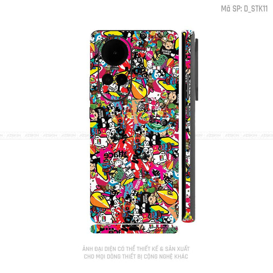 Dán Skin Điện Thoại OPPO Reno Series Hình Sticker | D_STK11