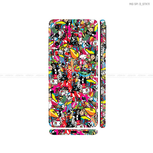 Dán Skin Galaxy S20 Series Hình Sticker | D_STK11