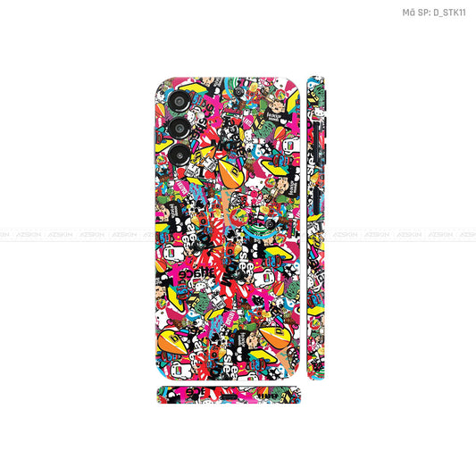 Dán Skin Samsung A Series Hình Sticker | D_STK11
