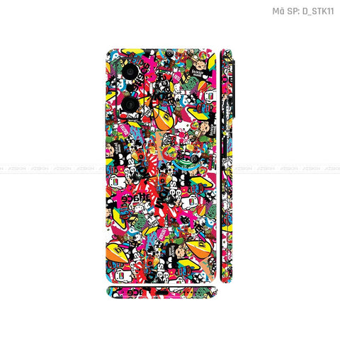 Dán Skin Xiaomi 11 Series Hình Sticker | D_STK11
