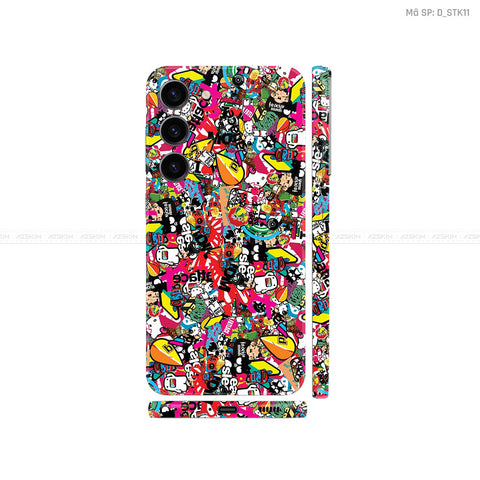 Dán Skin Samsung Galaxy S25 Series Chủ Đề Sticker | D_STK11