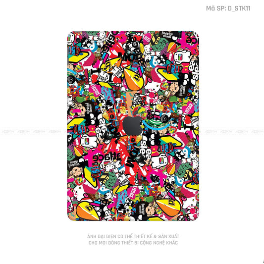 Dán Skin IPad Gen Series Hình Sticker | D_STK11