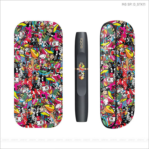 Dán Skin IQOS Hình Sticker | D_STK11