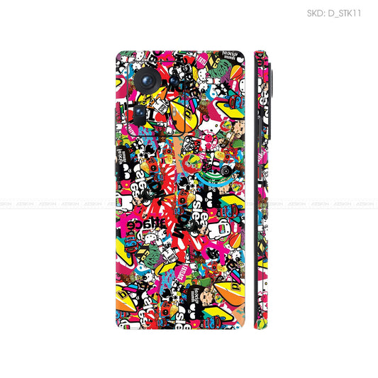 Dán Skin Điện Thoại Xiaomi Mi Mix Series Hình Sticker | D_STK11